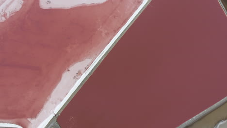 Drone-view-of-salt-marches-in-South-of-France,-salt-production-in-Aigues-Mortes.